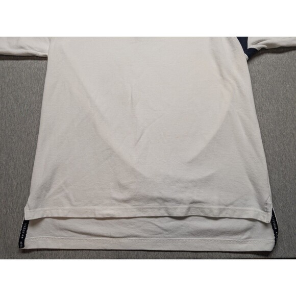 Rock Point Men's XL White Polo Shirt Patriotic Stars on Sleeve USA Freedom - Picture 2 of 13